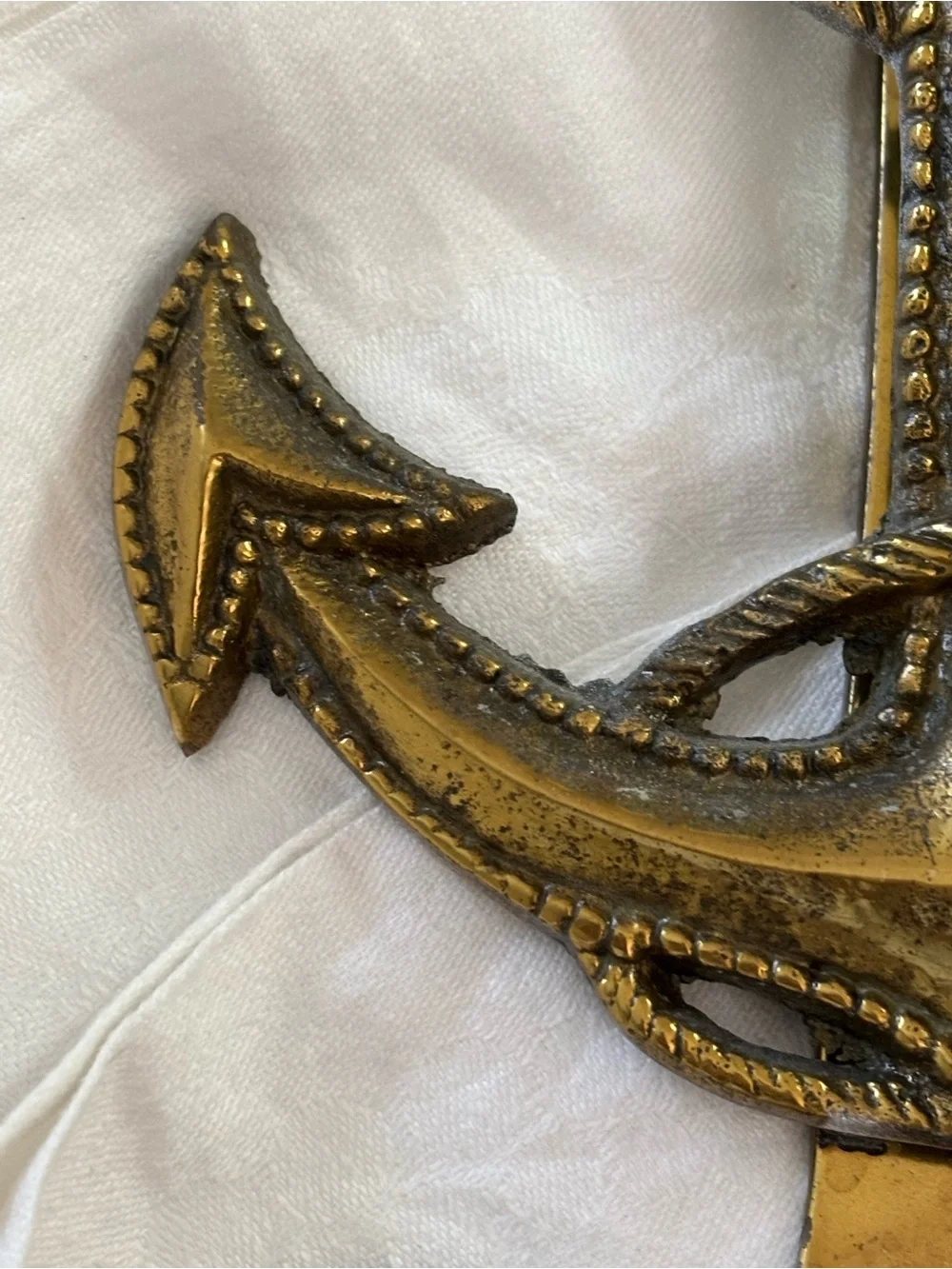 Brass Anchor Wall Decor - PETERS